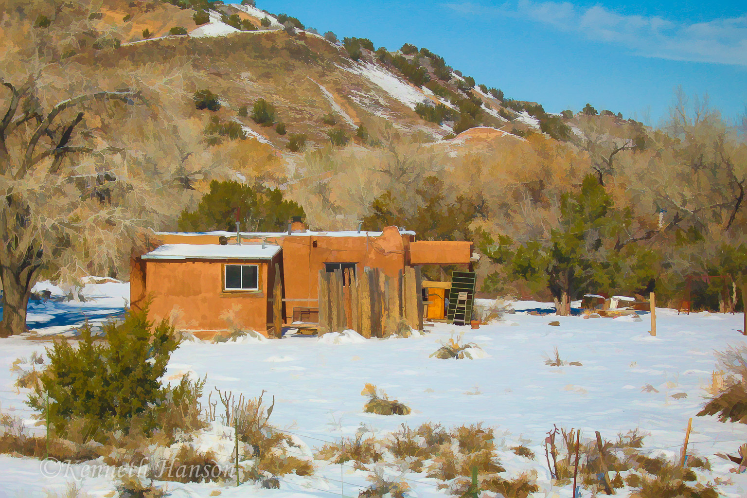 near San Ildefonso Peublo, NM