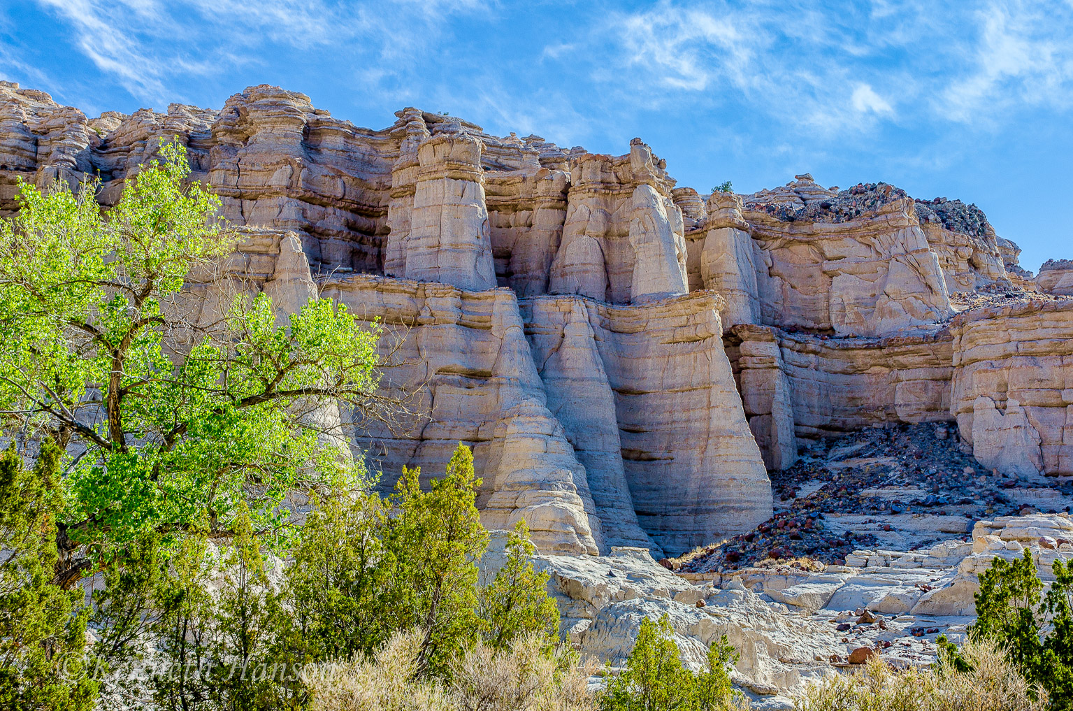 Cliffs at Plaza Blanca