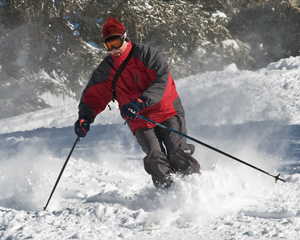 Ken Hanson in Alta